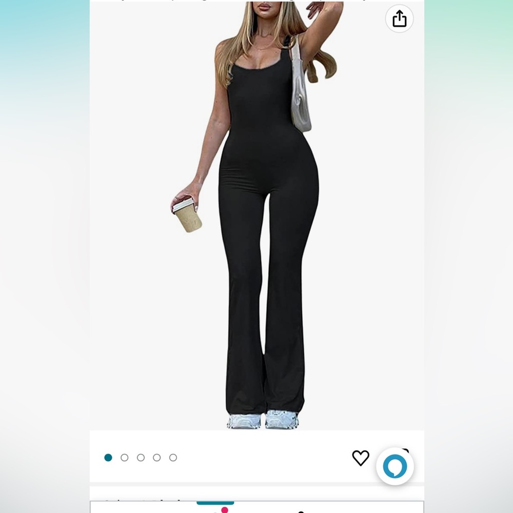 Tank Top Yoga Jumpsuit